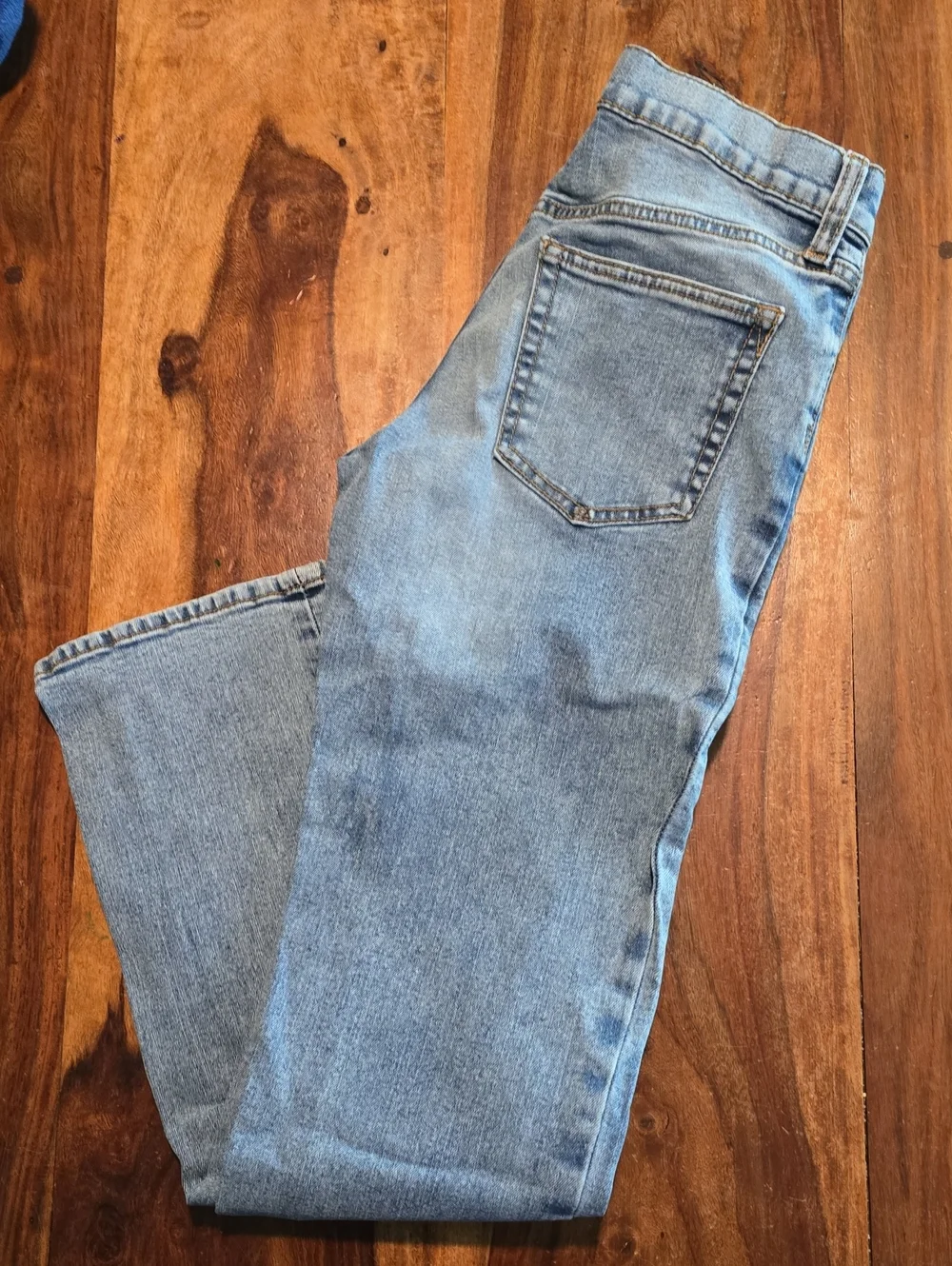 GAP Light Blue Stretch Straight Denim Jeans